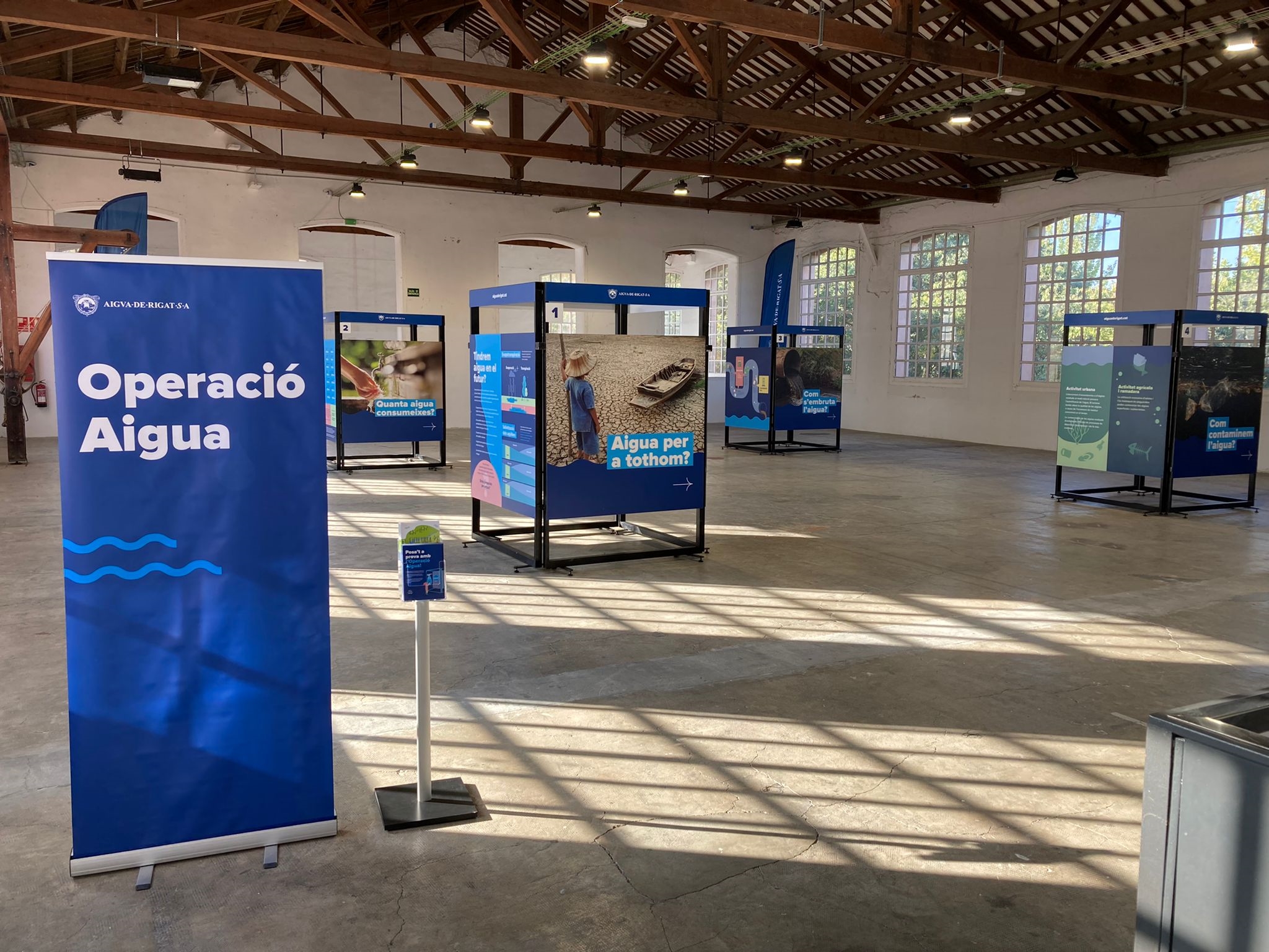 exposició operació aigua