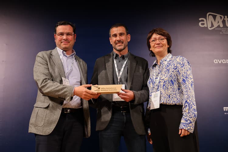 Ir a la noticia Aigua de Rigat i l'Ajuntament d'Igualada reben el premi Mobilicat per la millor iniciativa en mobilitat sostenible