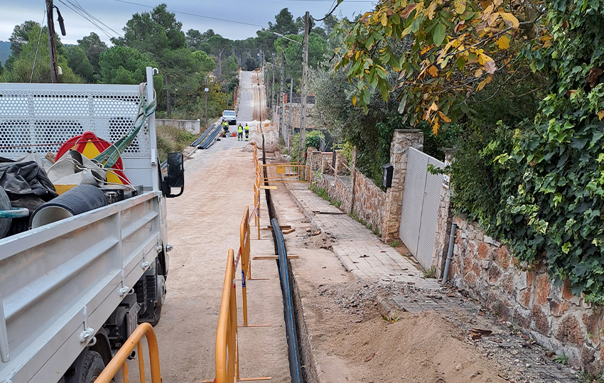 Ir a la noticia Con los ayuntamientos de Òdena y la Torre de Claramunt mejoramos la red de agua de los municipios y consolidamos el despliegue de la telelectura