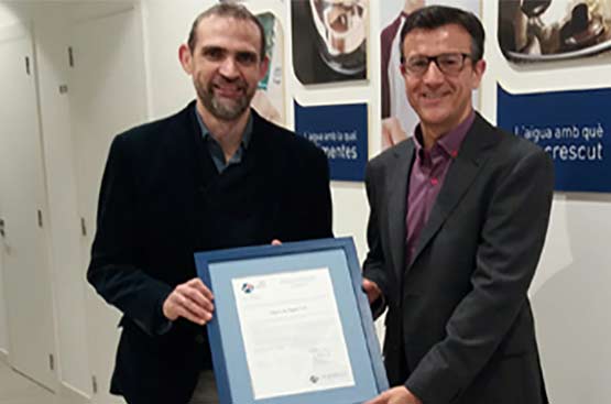 Ir a la noticia Aigua de Rigat obté la certificació ISO 39001 de seguretat vial