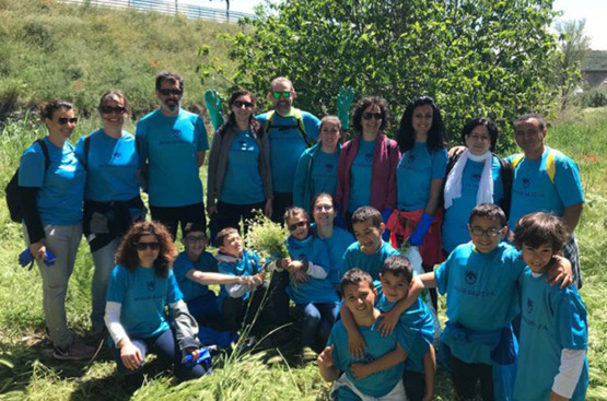 Ir a la noticia Voluntaris d'Aigua de Rigat s'adhereixen al Clean-Up Day
